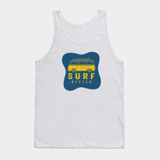 SURF GEEZER SPLOTCH BLU-GLD Tank Top